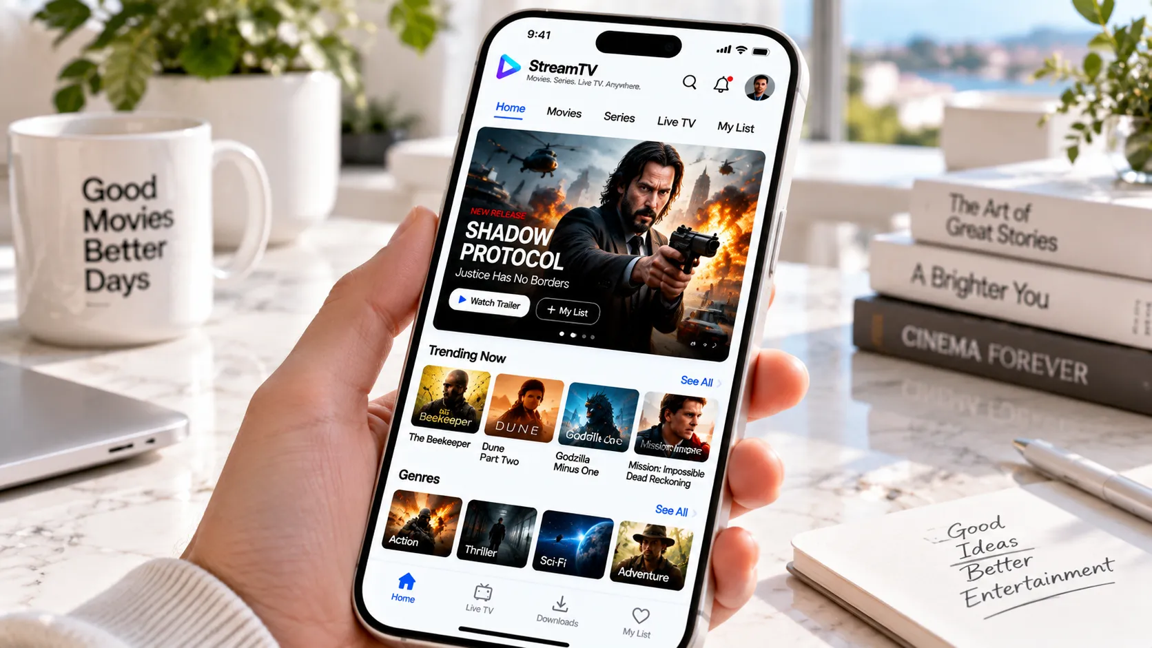 Einrichtung eines Fire TV Stick für IPTV und Streaming