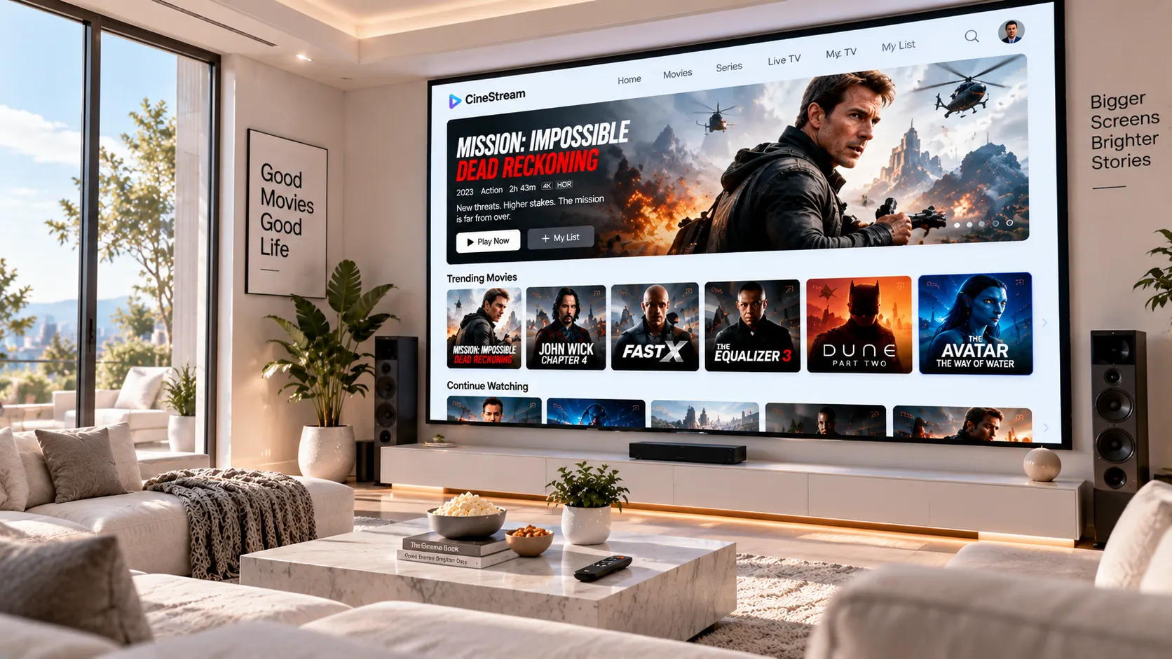 Schematische Netzwerk-Diagnose-Übersicht für IPTV: Signalweg vom Router zum Streaming-Gerät mit markierten Fehlerpunkten