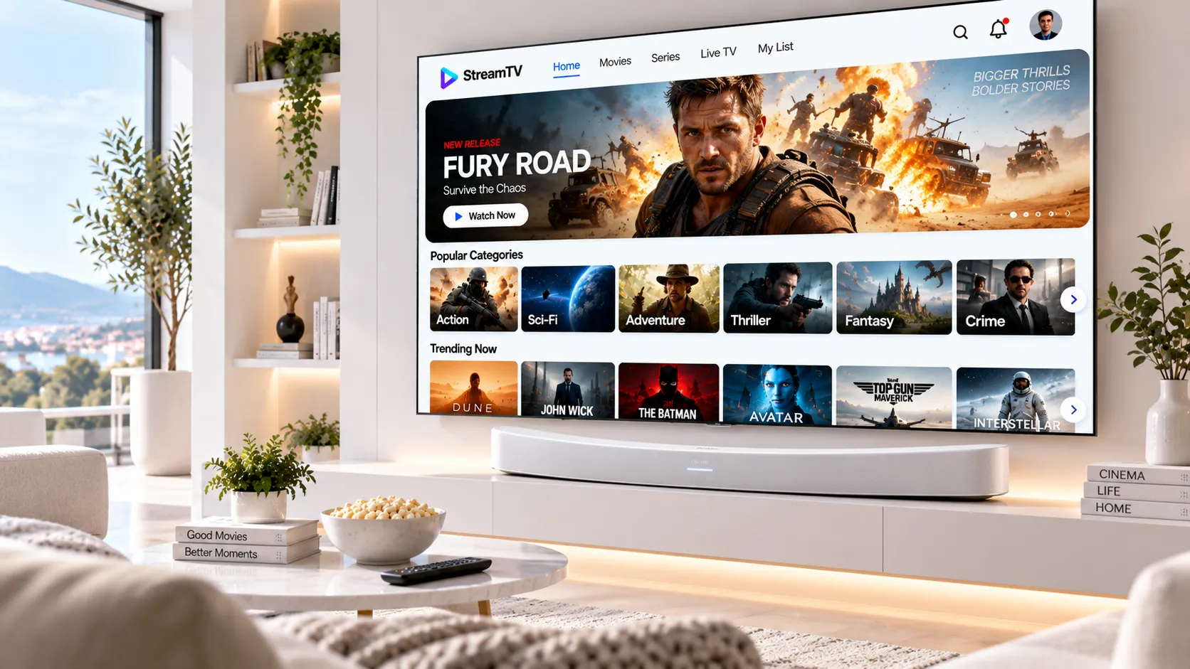 Einrichtung von IPTV auf Samsung und LG Smart TVs